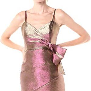 Parker Rita Metallic Mini Dress